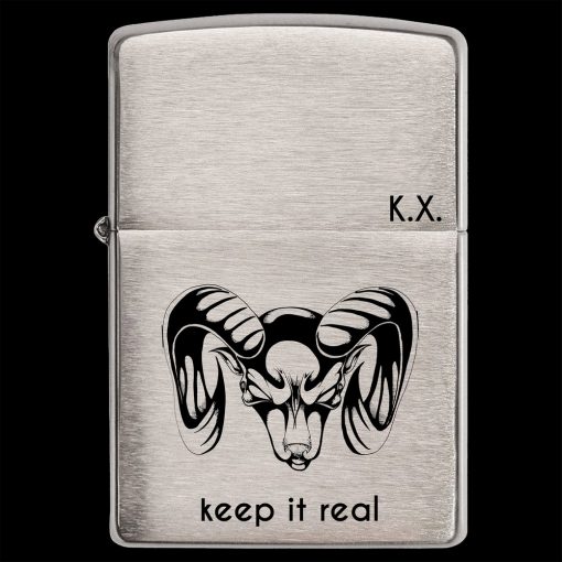Το ζώδιο μου! - Προσωποποιημένος Zippo® 200 Matte Αναπτήρας - Image 11