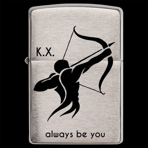 Το ζώδιο μου! - Προσωποποιημένος Zippo® 200 Matte Αναπτήρας - Image 5