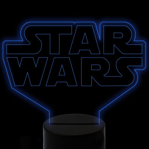 3D LED λάμπα νυχτός - Star Wars Logo - Image 6