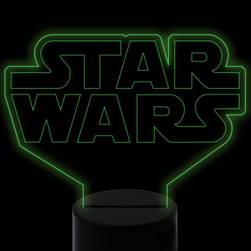 3D LED λάμπα νυχτός - Star Wars Logo - Image 5
