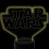 3D LED λάμπα νυχτός - Star Wars Logo