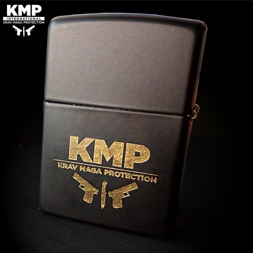 Zippo® Αναπτήρας Krav Maga Protection KMP®  - Black Matte