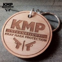 Ξύλινο μπρελόκ Krav Maga Protection KMP®