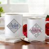 Diamond Mr & Mrs! Προσωποποποιημένο σετ κούπες