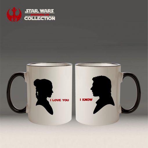 Han - Leia Προσωποποποιημένο σετ κούπες - Star Wars Collection