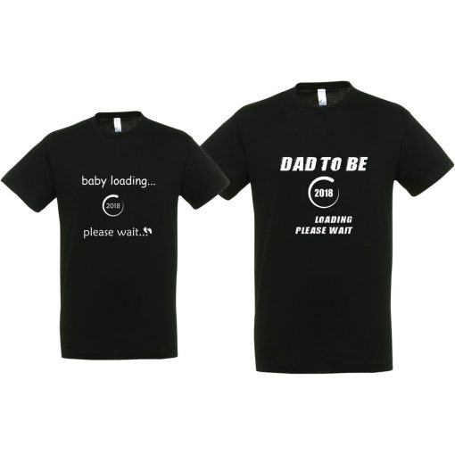 Baby is Loading! Σετ από 2 μπλουζάκια προσωποποιημένα! - Image 3