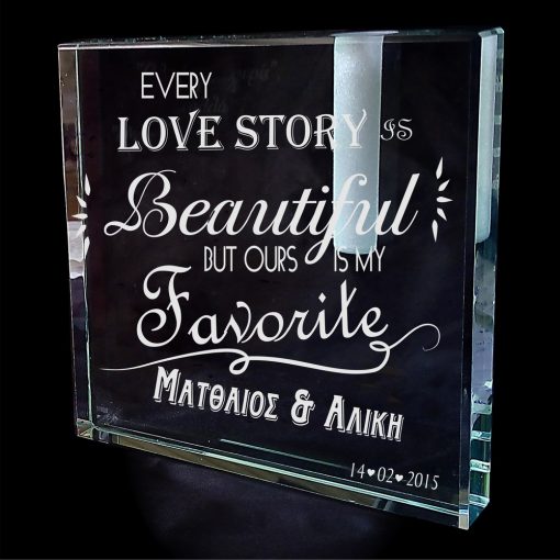 Love Story!- Προσωποποιημένο Βάζο Με θήκη Για Λουλούδι - Image 2