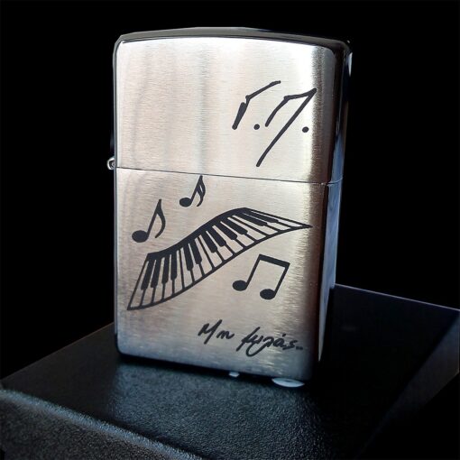 Αναπτήρας Zippo® 200 Matte με χάραξη Laser