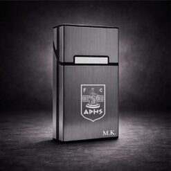 Λεπτή Θήκη Τσιγάρων (Slim) με Χάραξη Ομάδας – Σχέδιο & Αρχικά | Δώρο για Φίλαθλο