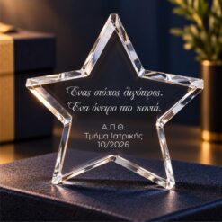 Κρυστάλλινο Αστέρι με Προσωποποιημένη Χάραξη - Image 5