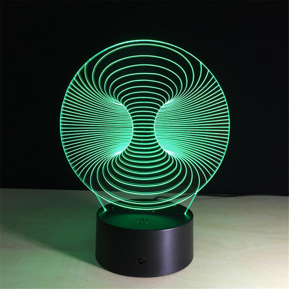 3D LED λάμπα νυχτός – Abstract