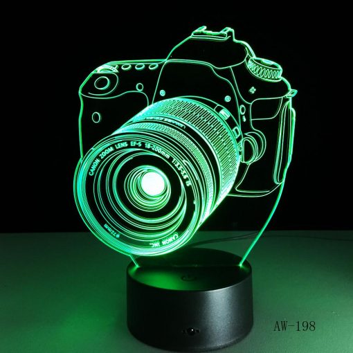 3D λάμπα LED Canon Camera
