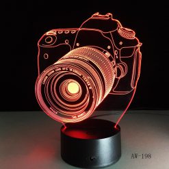 3D λάμπα LED Canon Camera