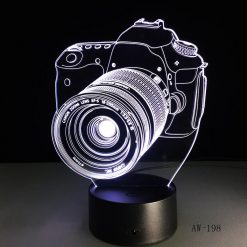 3D λάμπα LED Canon Camera