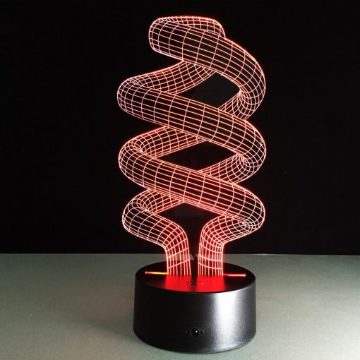 3D LED λάμπα νυχτός - DNA - Image 7