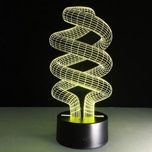 3D LED λάμπα νυχτός - DNA