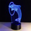 3D LED λάμπα νυχτός - Δελφίνι
