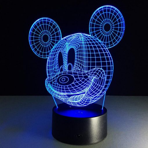 3D LED λάμπα νυχτός - Μίκυ Μάους - Image 7